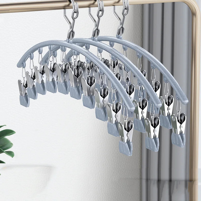 Drying Rack Sock Clip Outdoor Drying Rack Windproof Dip Plastic Clip Drying Rack
