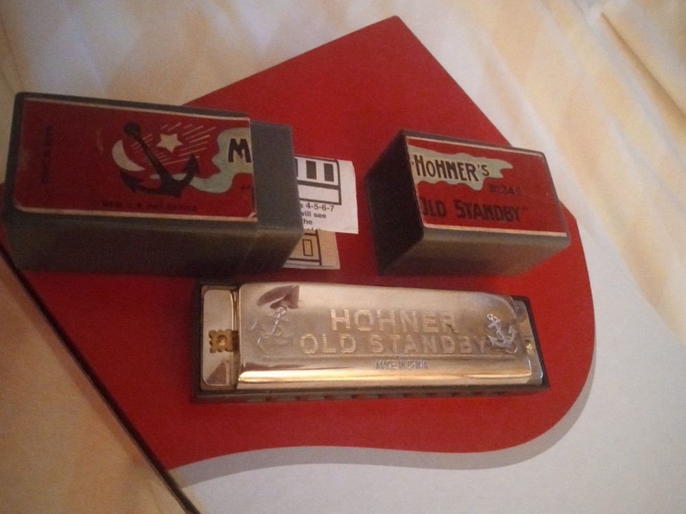 M-Hohner's OLD STANDBY Harmonica No 34B