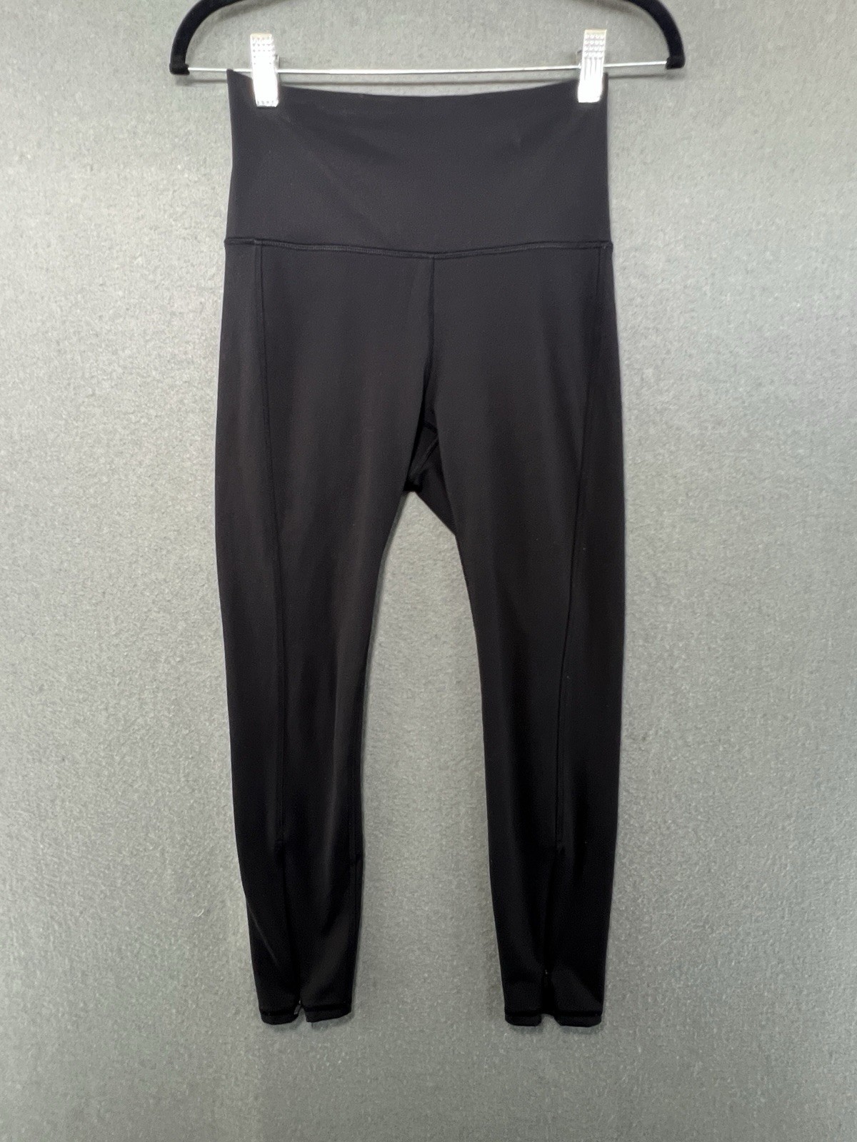 Spyder Active Cropped Leggings S Black High Waist Gym Running Capri Zip
