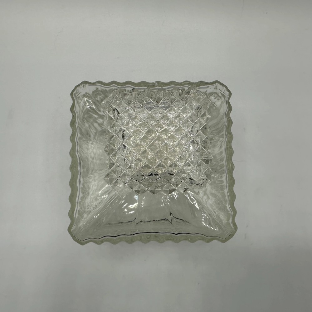Whiskey Decanter Diamond Pattern 4.5" Tall