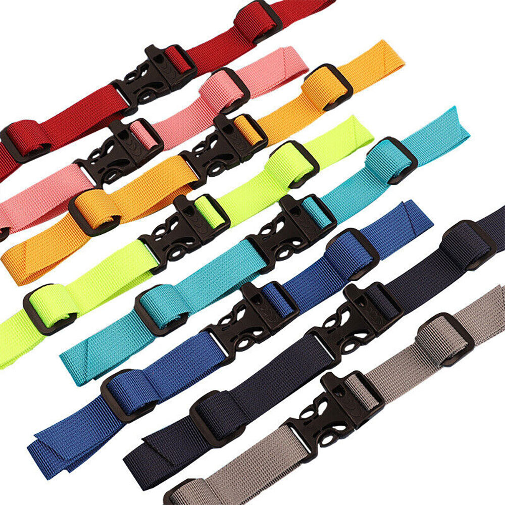 Adjustable Backpack Sack Bag Webbing Sternum buckle Clip Strap chest Harness US#