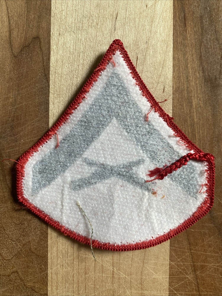 USMC Lance Corporal Chevron Patch Green And Red