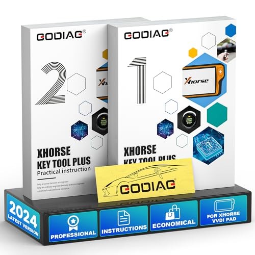 Key Fob Programming Tool Book for All Vehicles, Key Tool Plus Practical