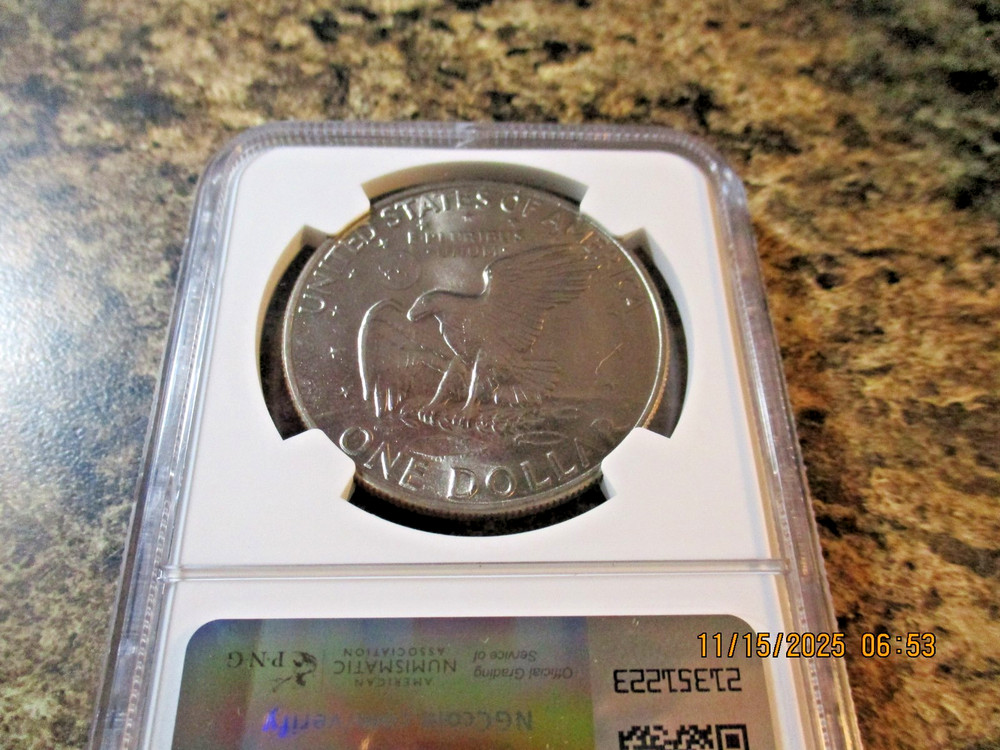 1972-D EISENHOWER DOLLAR NGC MS 65 219