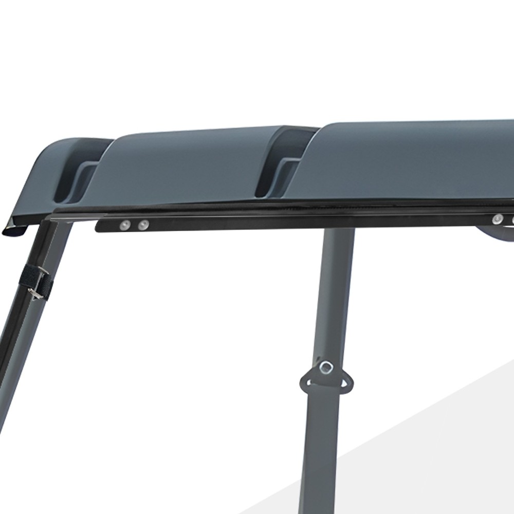 Scratch Resistant Flip Down Windshield for Kawasaki Mule Pro FXT, FX, DX, DXT