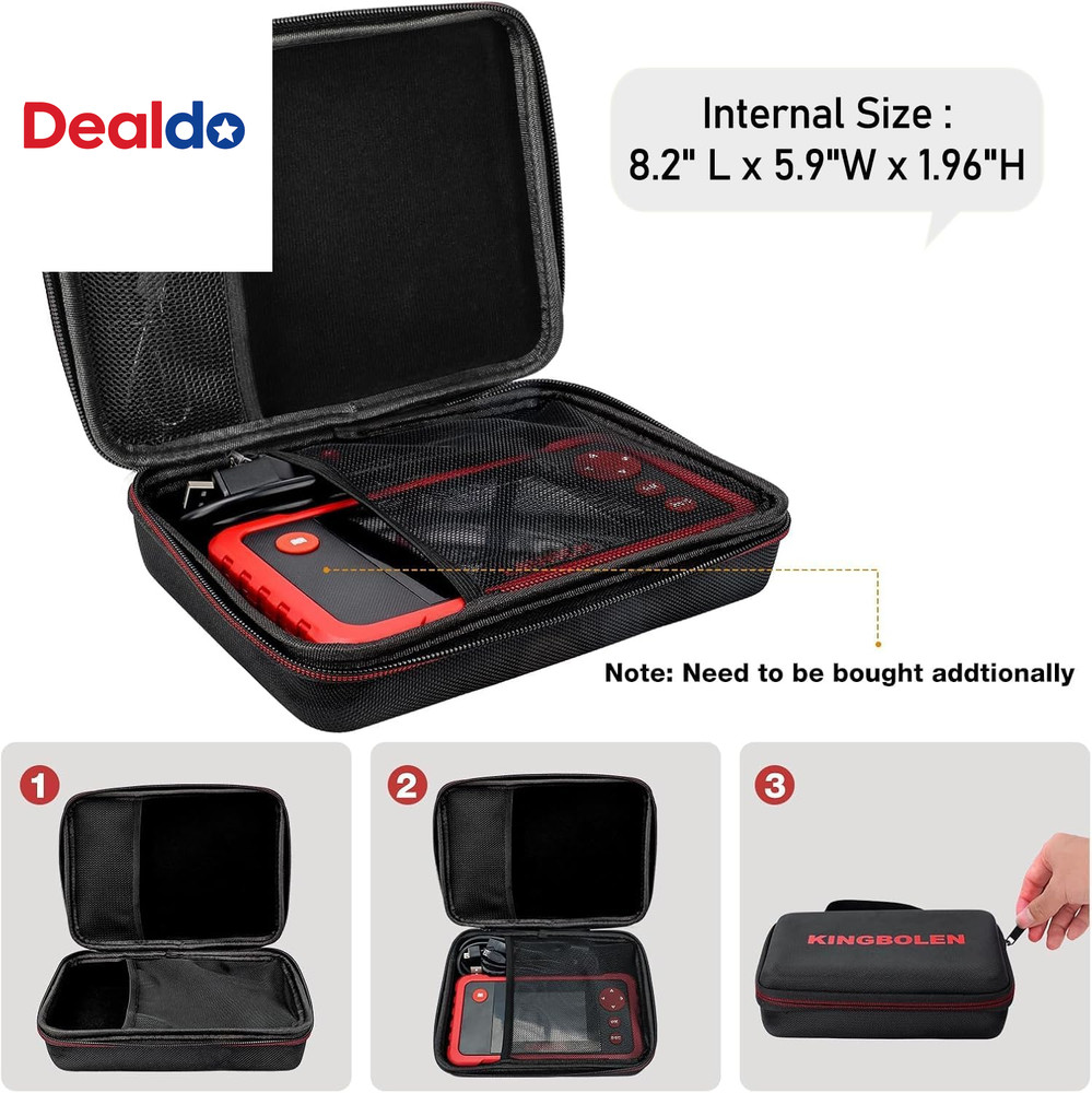 Protective Case Storage Bag for OBD2 Scanner Launch CRP123/CRP123 Plus/Creader V