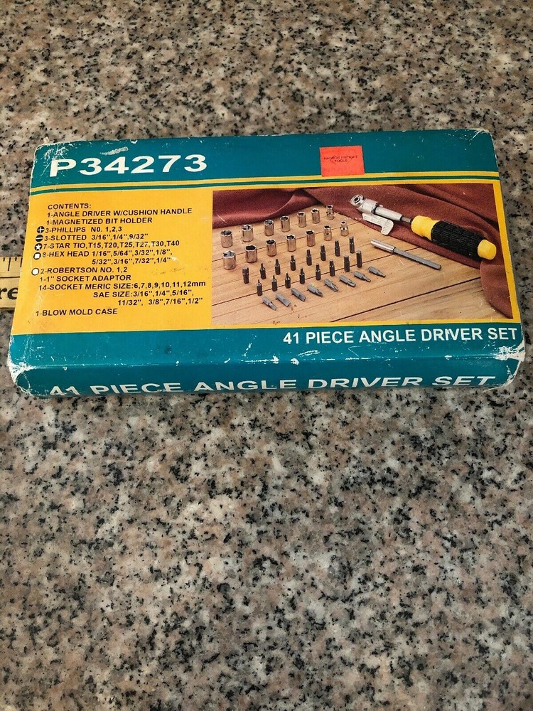NEW ANGLE DRIVER SET - 41 PIECE P34273