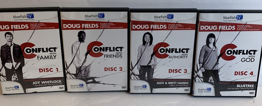 Bluefish TV Doug Fields Conflict 4 DVDs