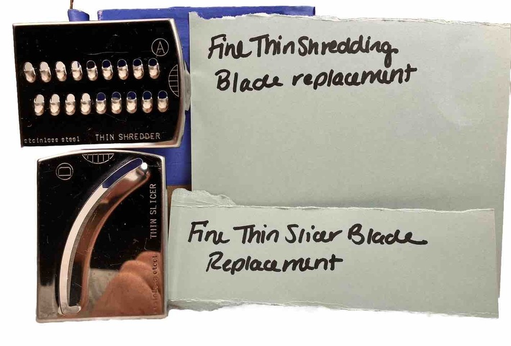 Fine Thin Shredding & Slicer Euro Pro Food Processor Replacement Model EP-91