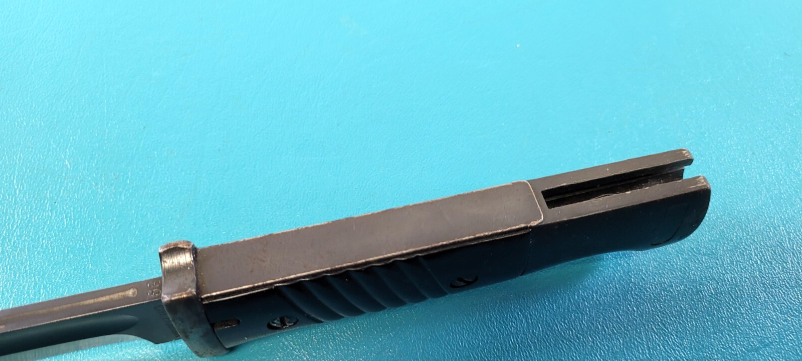 WWII German K98 Rifle Bayonet Knife Eickhorn & Mundlos Scabbard c. 1939 Q5