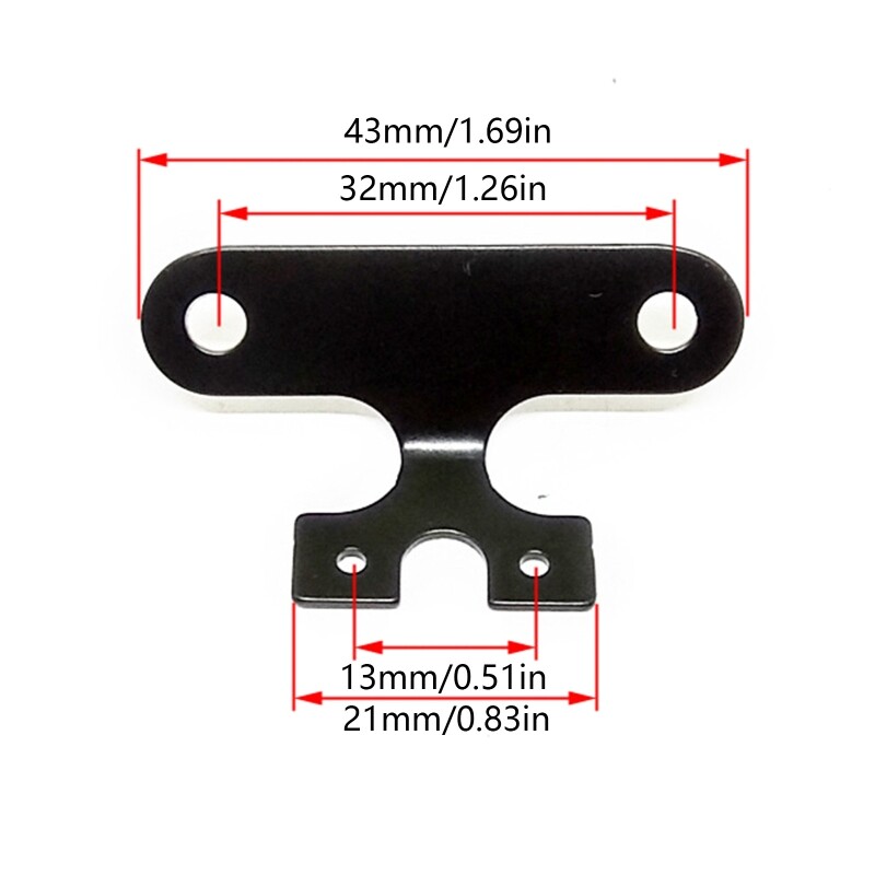 Durable Auto DVR Parking Mirror Back Up Rear View Camera Bracket Housing Holder