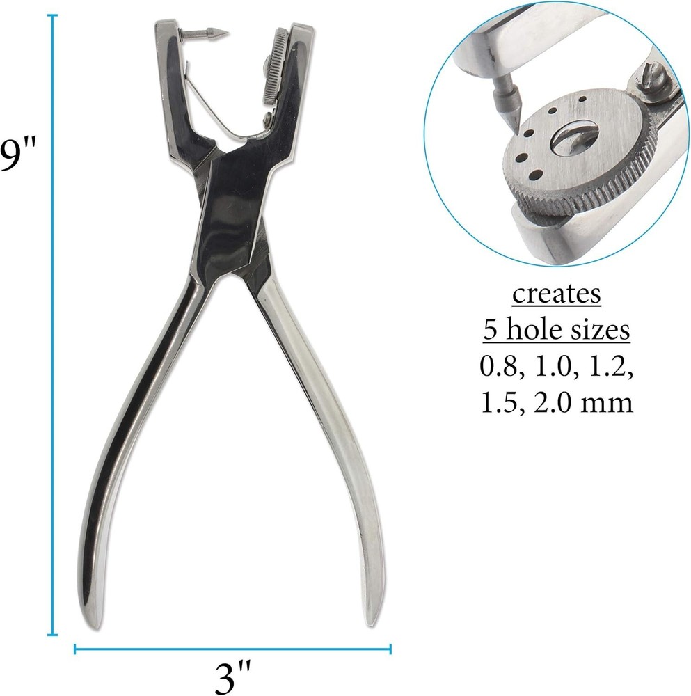 Bead Landing Hole Punch Pliers