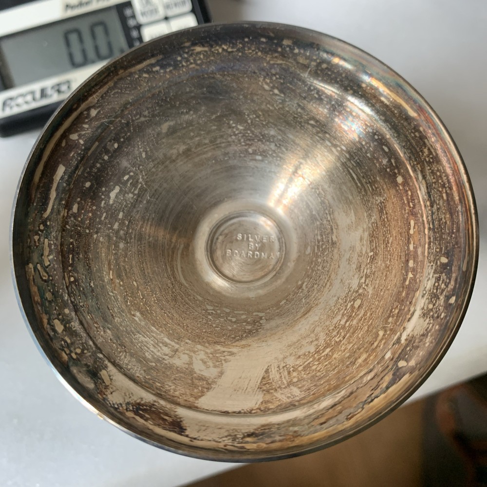 Partial Silver Boardman Candlesticks - Use Or scrap - 248 Grams