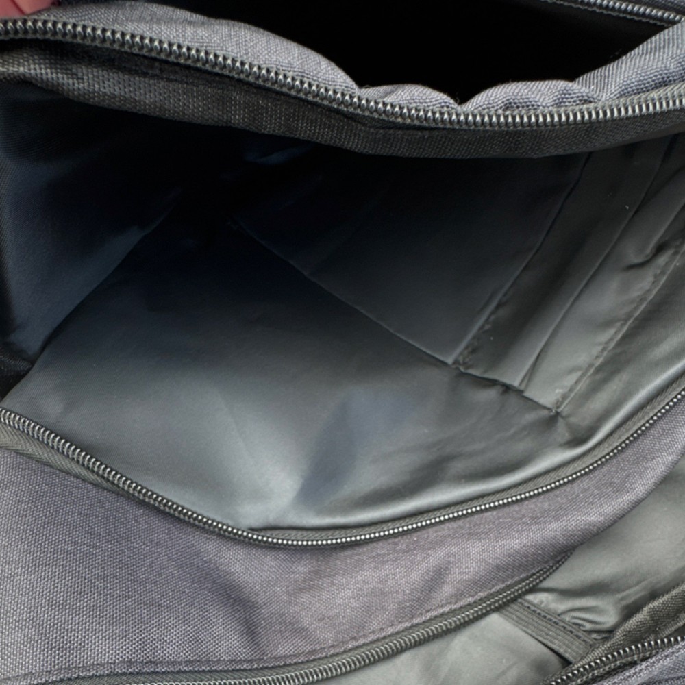 TURNWAY Black Hiking Backpack USB Port Adjustable Strap Multiple Compartments