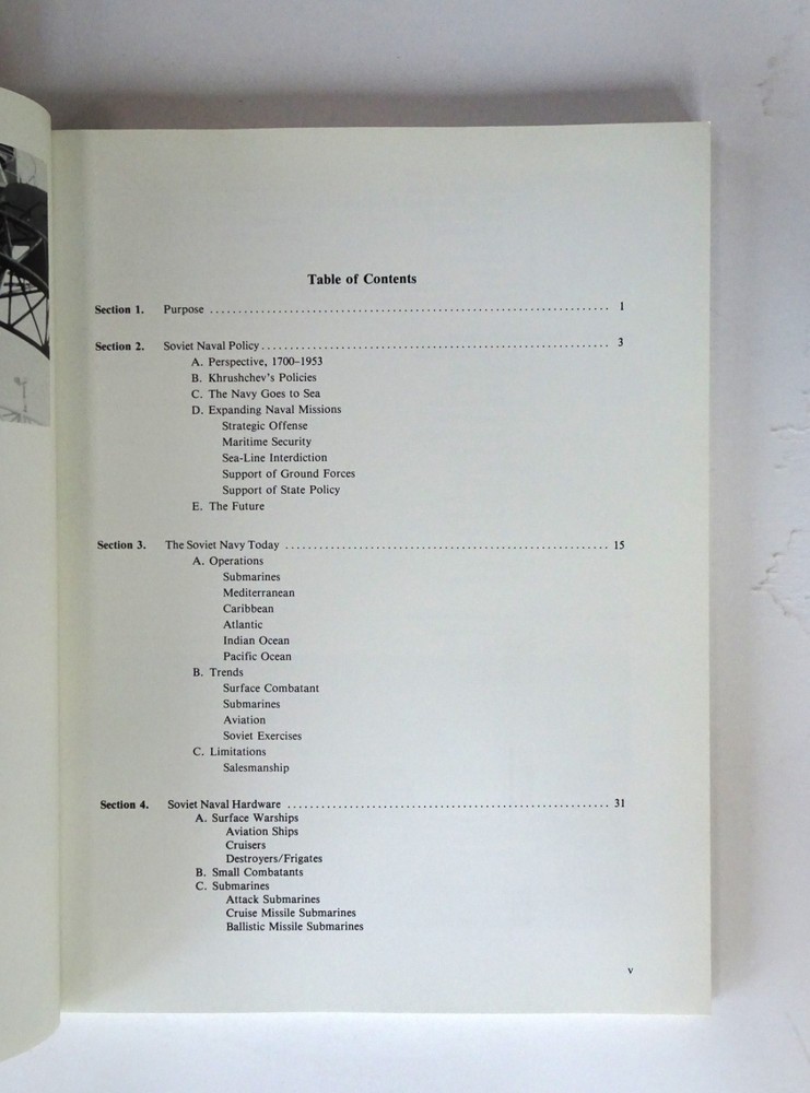 Understanding Soviet Naval Developments; 4th Edition, 1981, w/Insert