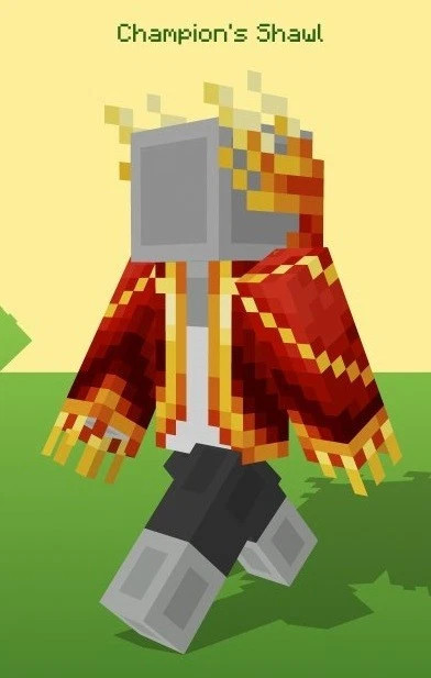 Minecraft : Champion's Shawl - GLOBAL 🌎 CODE