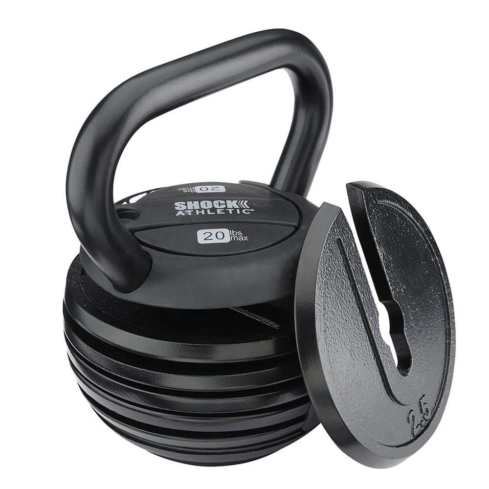 Shock Athletic 20 lb. Adjustable Kettlebell