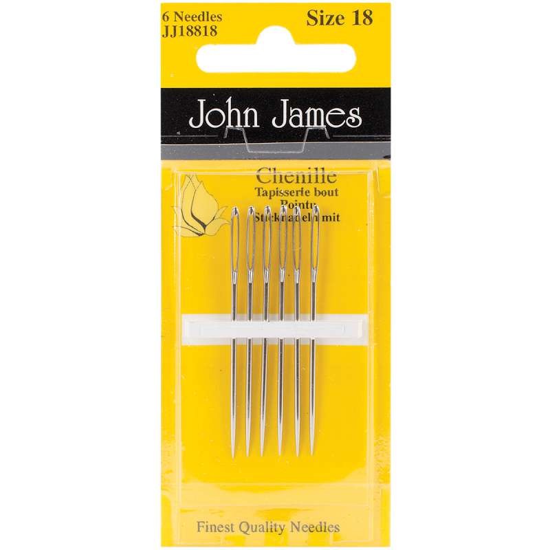Chenille Hand Needles Size 18 6/Pkg