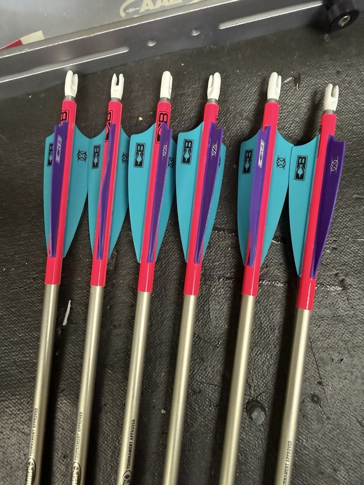 Nasp Custom Wrapped X Vane Arrows