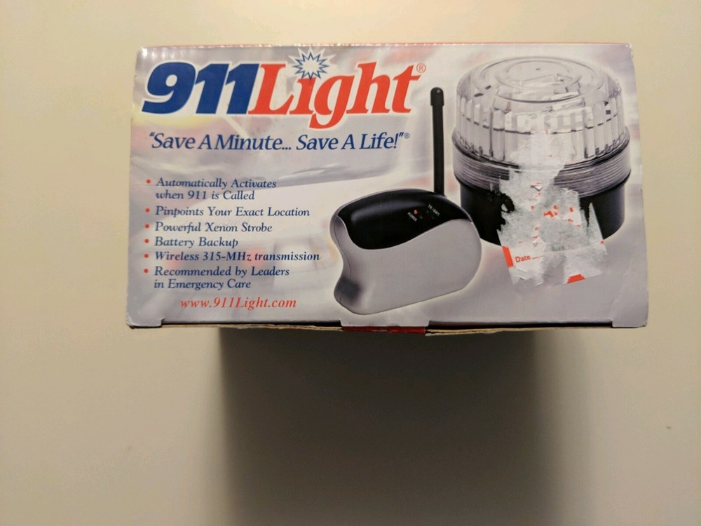 911 EMERGENCY TRANMITTER LIGHT