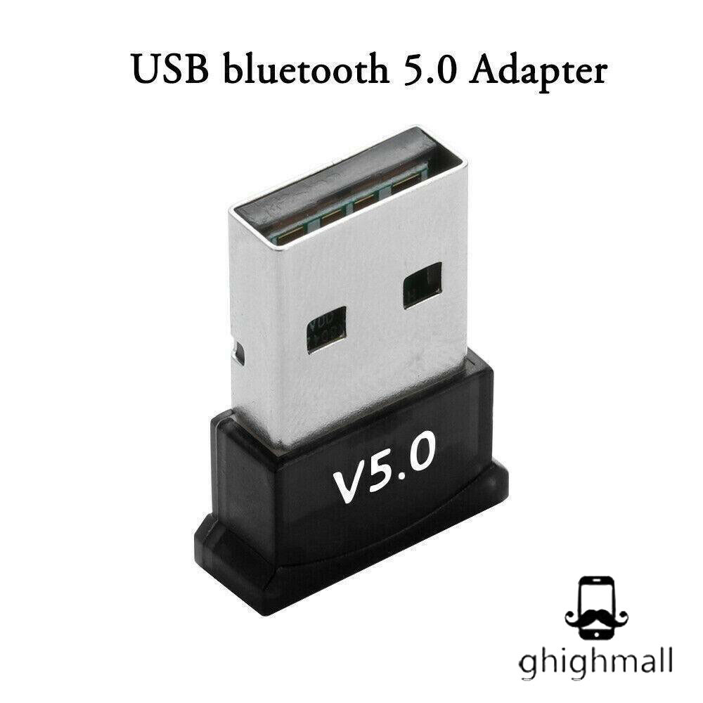 USB bluetooth 5.0 Wireless Dongle Adapter Receiver For Windows PC Real 5.0 USA