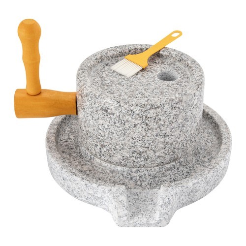 Industry Stone Grain Mill Manual Hand Stone Grinder Natural Granite Paste Mill