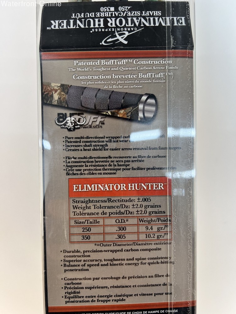 Carbon Express Eliminator Hunter Arrows 6 Pack