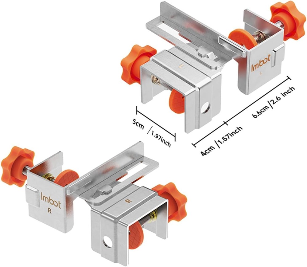 Drawer Front Installation Clamps， Adjustable Cabinet Drawer Mounting Hardware