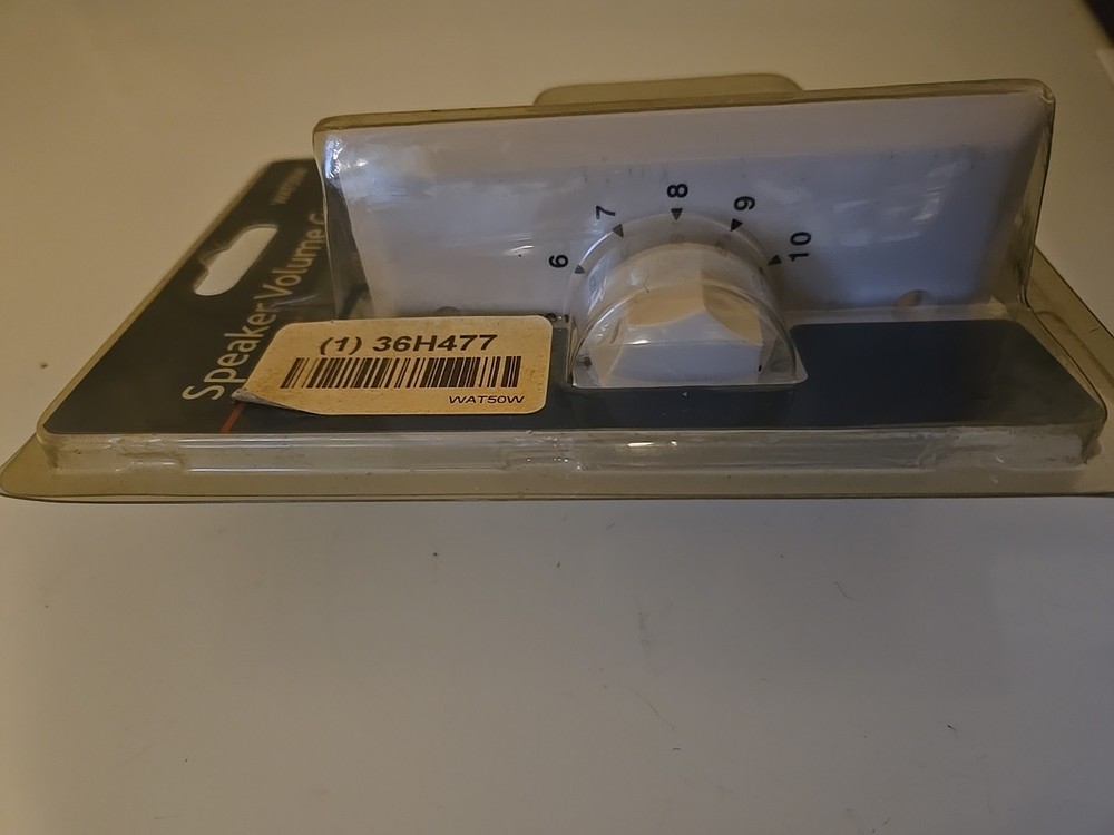 Speco Technologies WAT50 Mono Attenuator 25/70Volt 50Watt Speaker Volume Control
