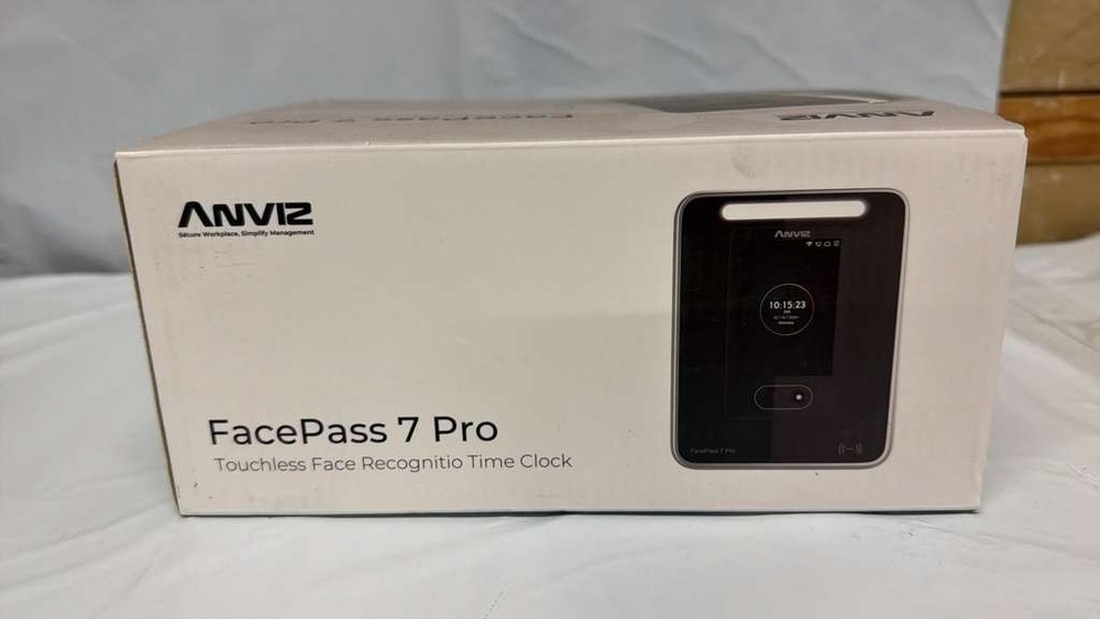 ANVIZ FacePass 7 Pro Touchless Face Recognitio Time Clock (E5)