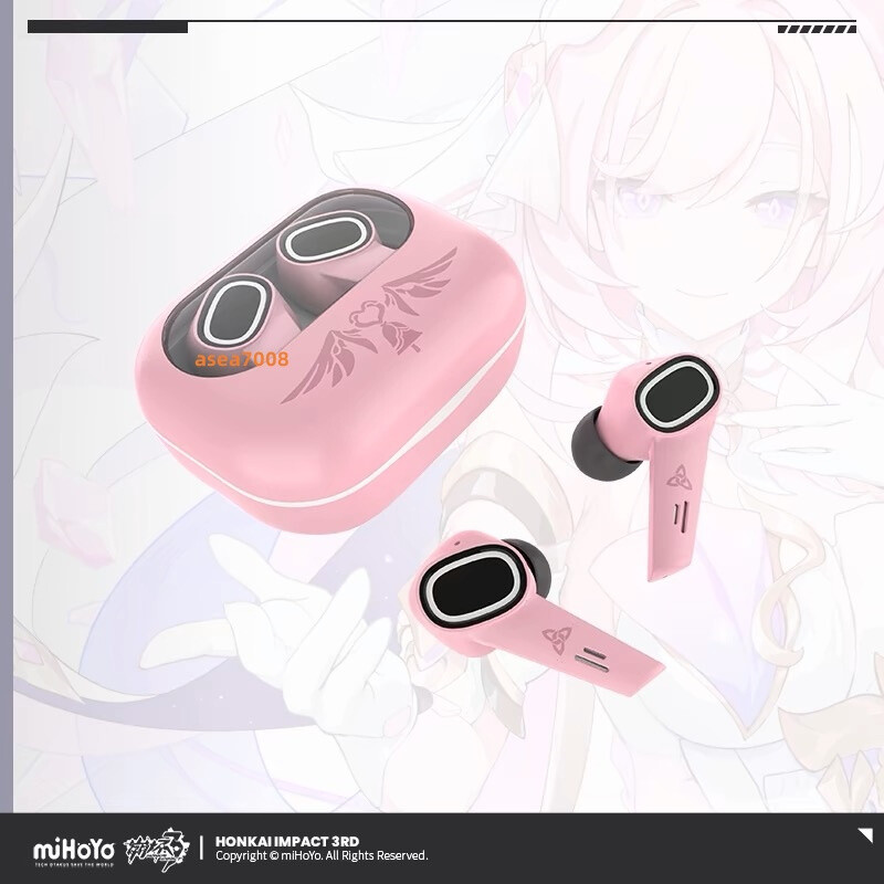 miHoYo Honkai Impact 3 Elysia Bluetooth Headset Wireless Earphone Original
