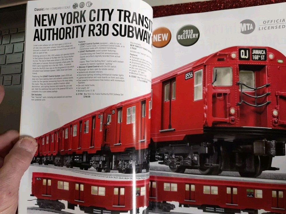 Lionel 2009 Train Catalog Great Condition