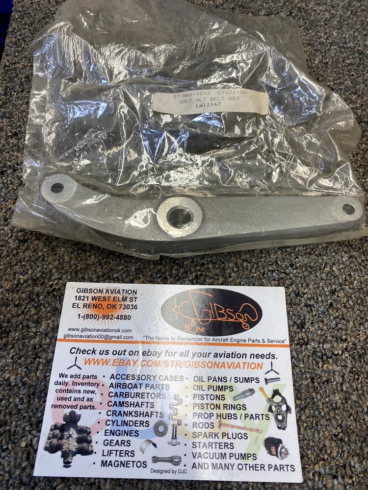 LYCOMING 11147 ALTERNATOR BELT ADJUST BRACKET