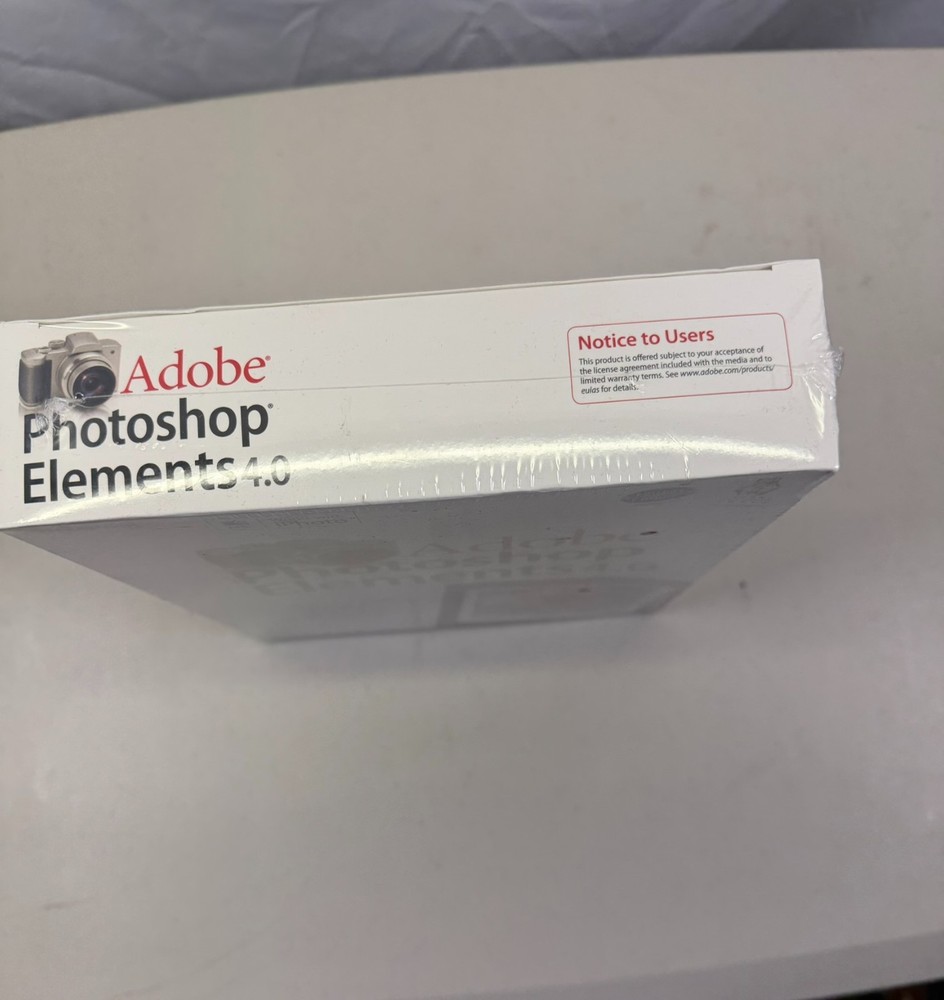 Adobe Photoshop Elements 4.0 New Sealed Software Macintosh Iphoto