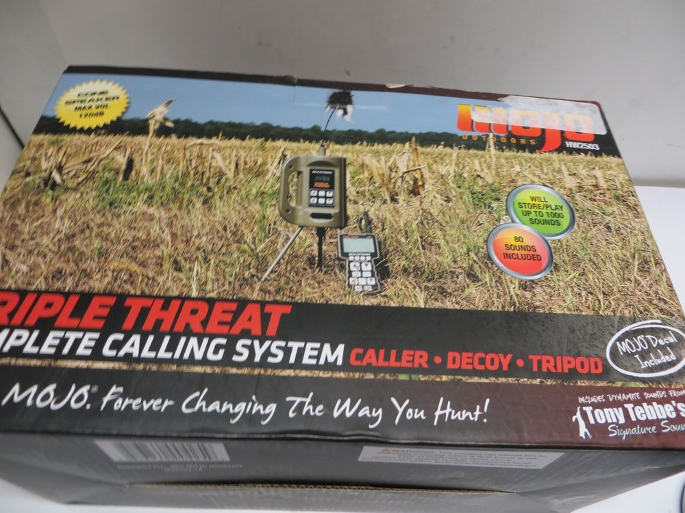 MOJO Outdoors Triple Threat Complete Electronic Calling System HW2503