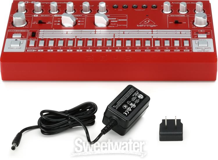 Behringer RD-6 Analog Drum Machine - Red