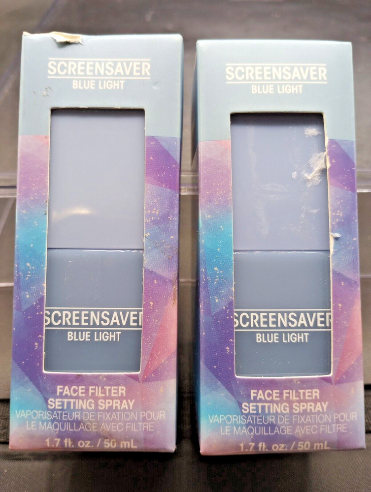 Screensaver Blue Light -Face Filter Setting Spray 1.7 Fl Qty 2