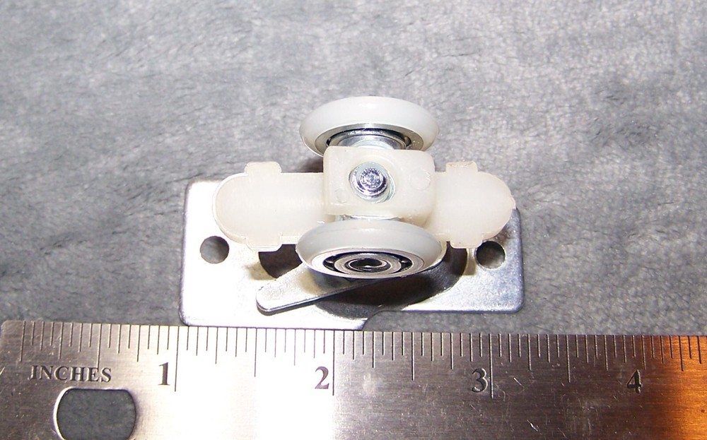 Plantation Shutter Track Rollers - 2 Ball Bearing Wheels