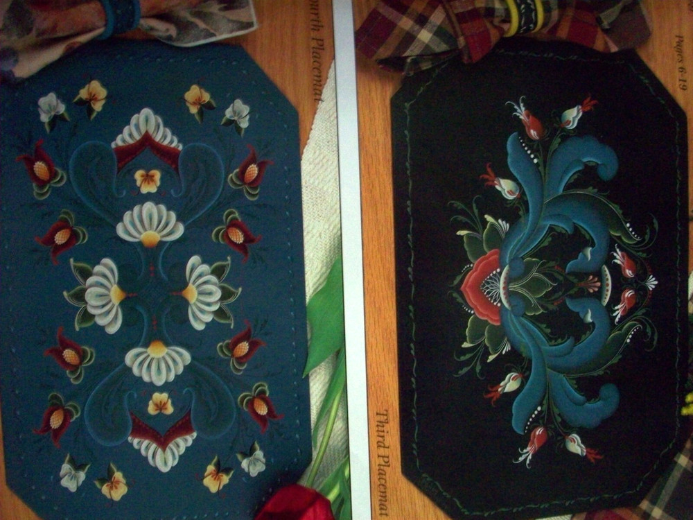 Rosemaling A Brush with Tradition painting instructions patterns