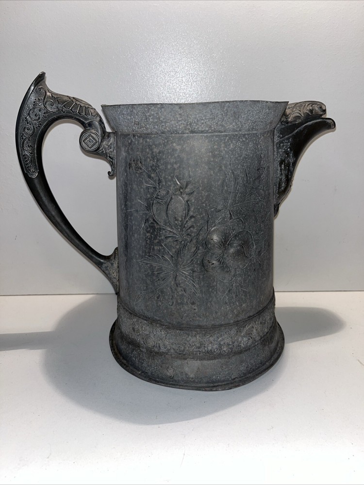 Silver City Plate Co Large Pitcher (missing Lid)