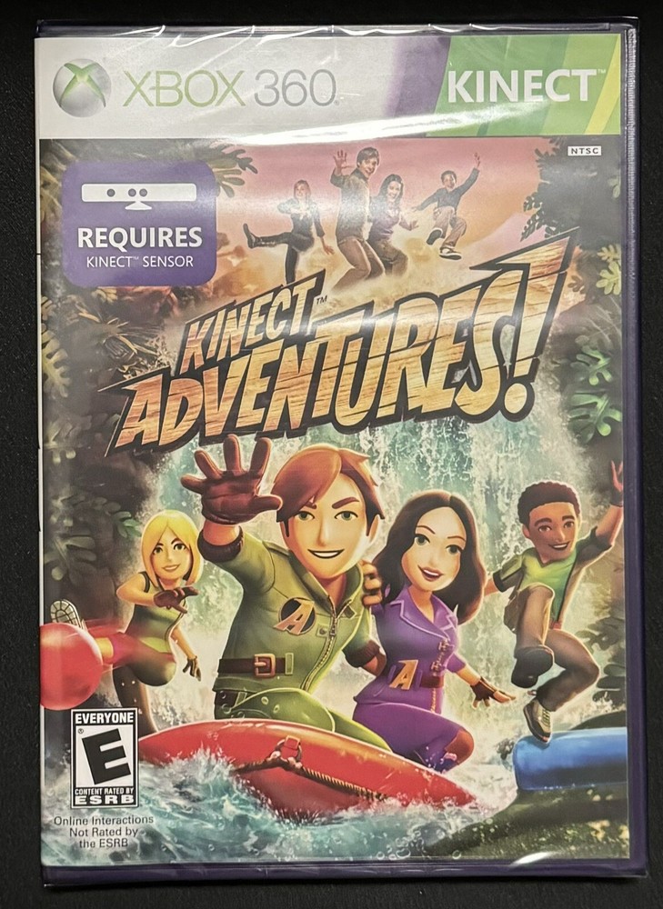 Microsoft Xbox 360 Kinect Sensor CIB Complete. Sealed Game. Authentic & Tested