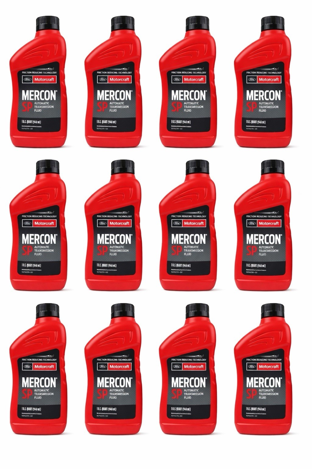 Motorcraft XT6QSP Mercon SP Automatic Transmission Fluid (Pack Of 12) OEM ONLY.