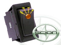 SCION tC, xB, xA OEM LED ROCKER SWITCH - AMBER