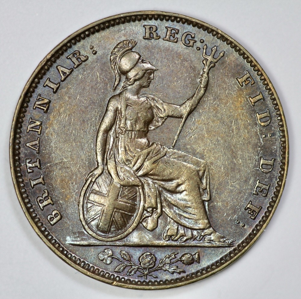 1848 Great Britain Young Head Farthing