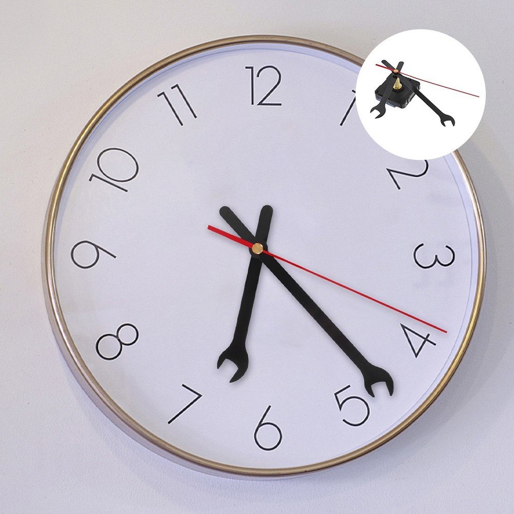 Silent Clock Mechanism Replacement Non-ticking Movement Motor Kit