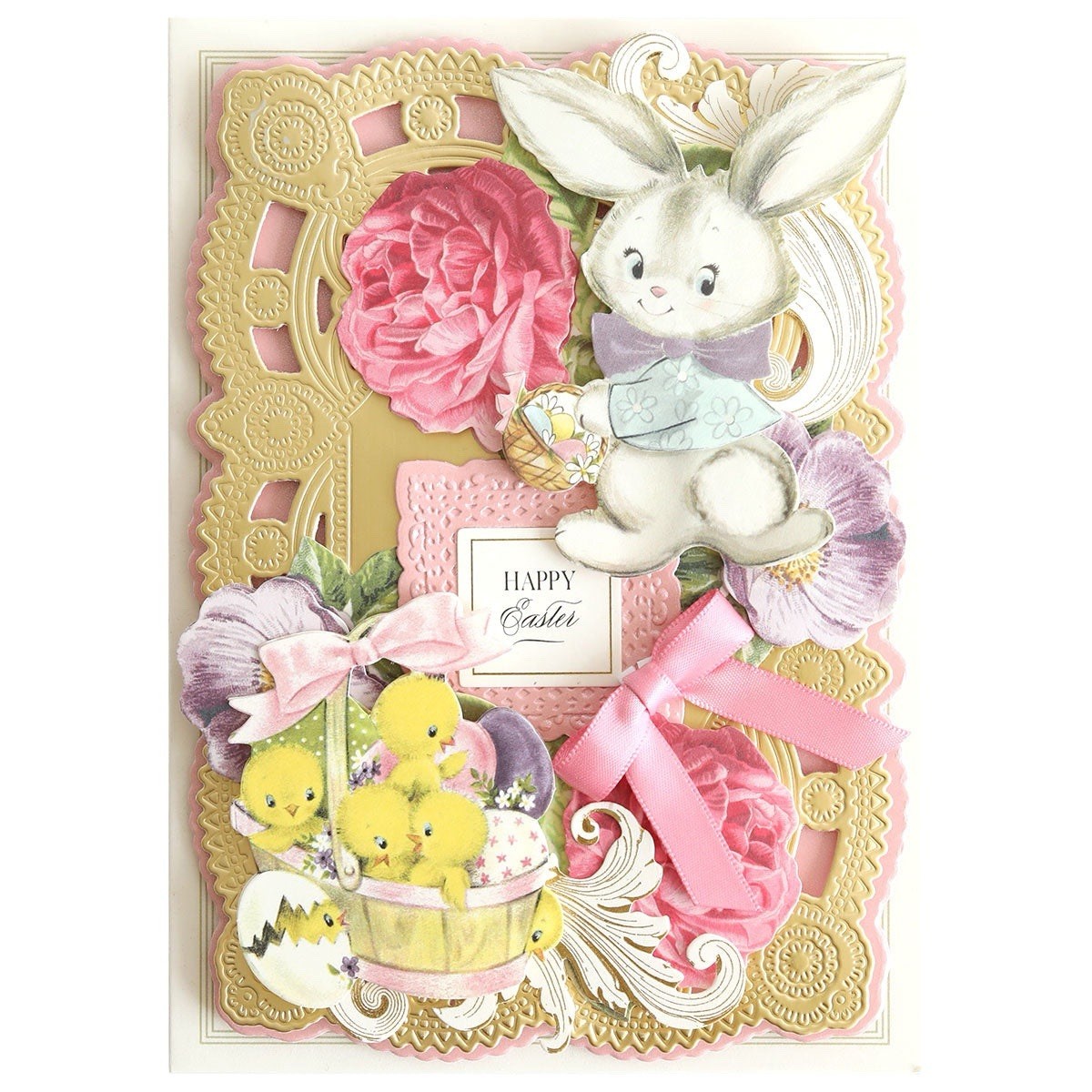 Anna Griffin Easter Embell/Stickers (20) - 1 each of 20 Designs-Bunnies & Chicks