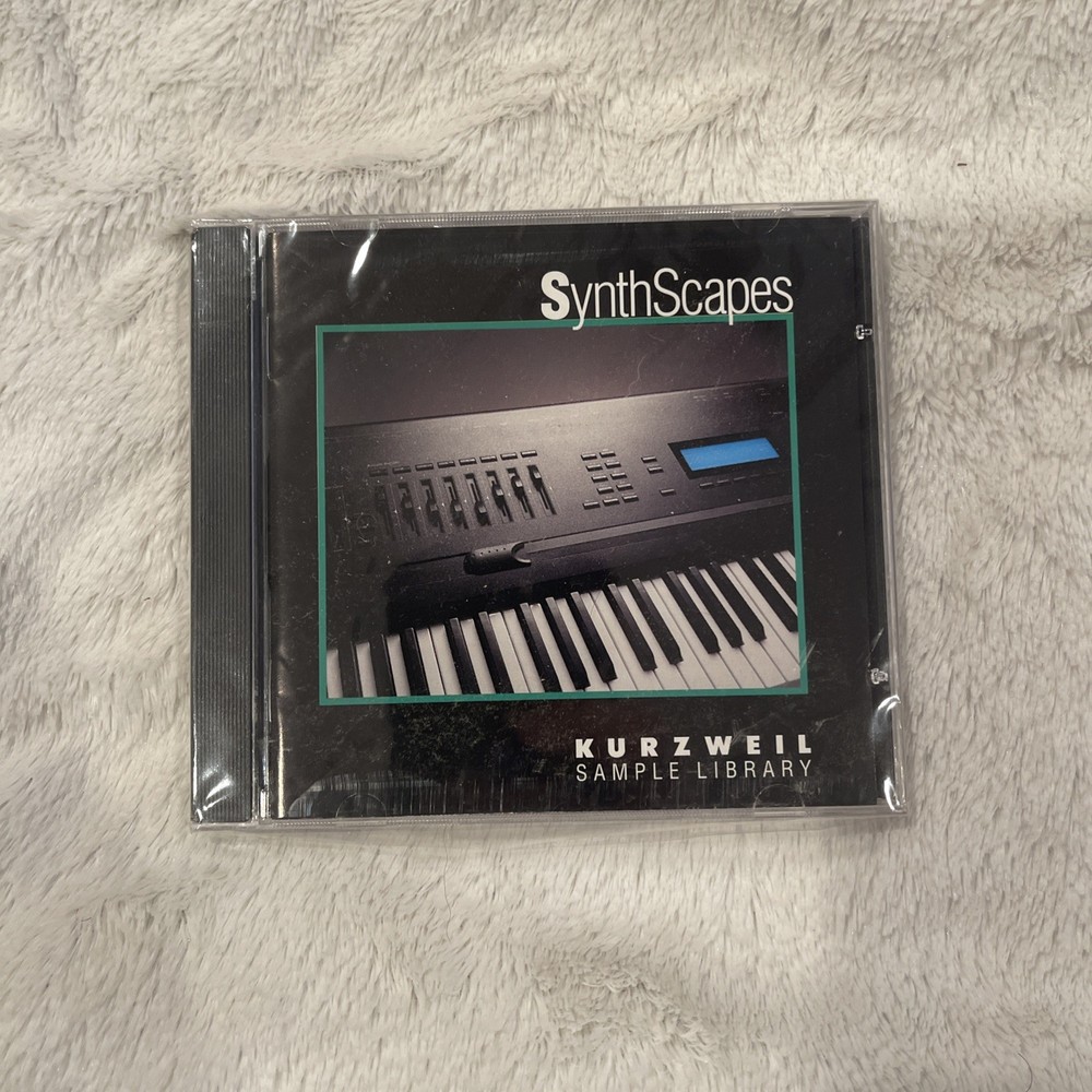 Kurzweil Sample Library. Synthscapes. CD. Sealed. Rare