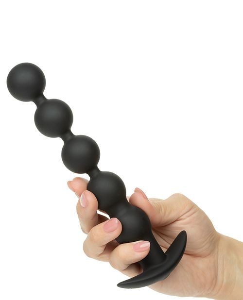 VIBRATING POWER BALLS RECHARGEABLE SILICONE ANAL BEADS BUTT PLUG