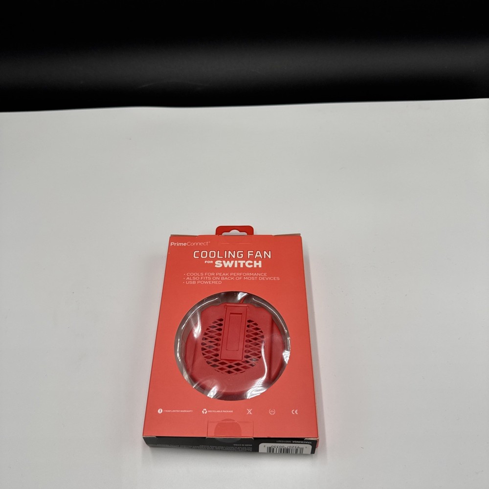 Prime Connect Cooling Fan For Nintendo Switch Orange E24