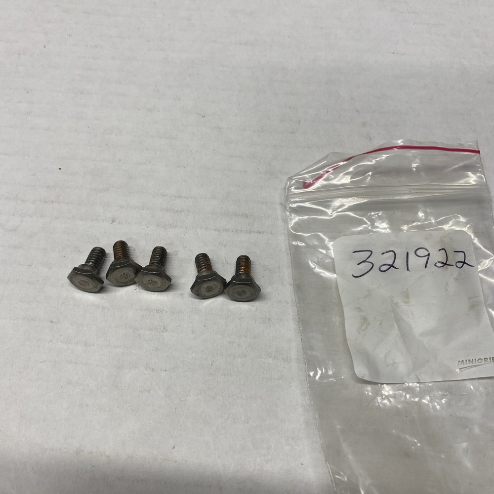 FIVE  Evinrude Johnson  Screws  321922  BB-348